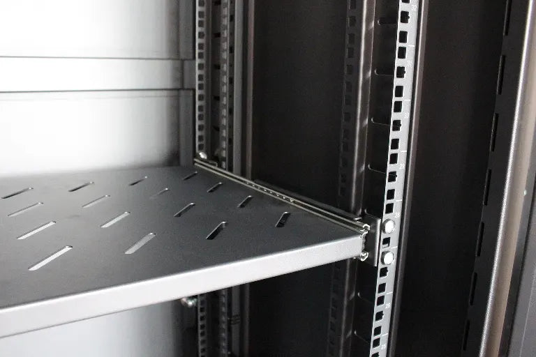 LDR Assembled 42U Server Rack Cabinet (600mm x 1000mm) Glass Door, 1x 8-Port PDU, 1x 4-Way Fan, 2... - Image 4