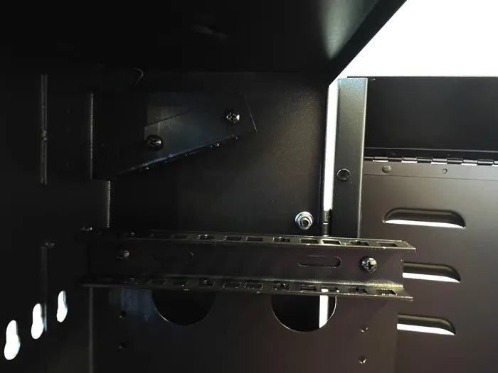 LDR Assembled 5U Flush Wall Mount Vertical Cabinet (570mm x 250mm) - 4U Rack For Gear  2U Mount F... - Image 3