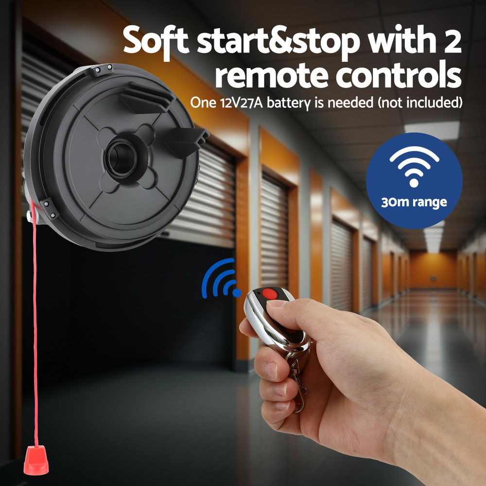 UL-tech Garage Roller Door Opener 250N Motor Auto Safety Reverse 220V - Image 8