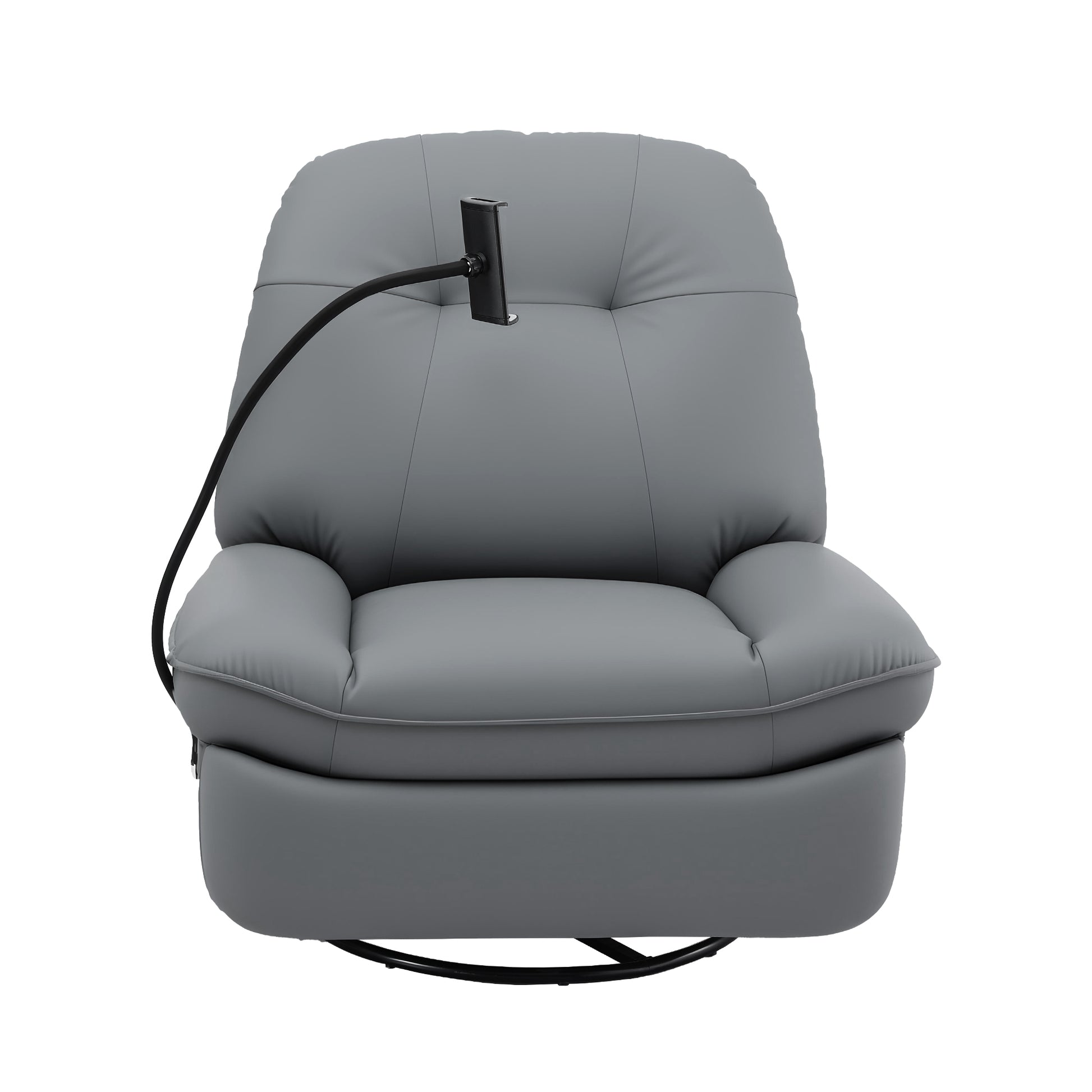 Artiss Manual Swivel Rocker Recliner with USB Ports Rocking Chair Nursery Sofa Lounge - Image 3