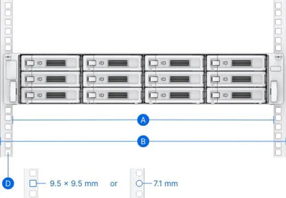 Synology Rail Kit RKS-02 - NAS - Accessories