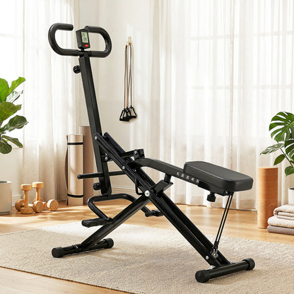 Everfit Foldable Squat Machine Deep Squat Rowing Machine 5 Adjustable Seat Home Gym - Image 9