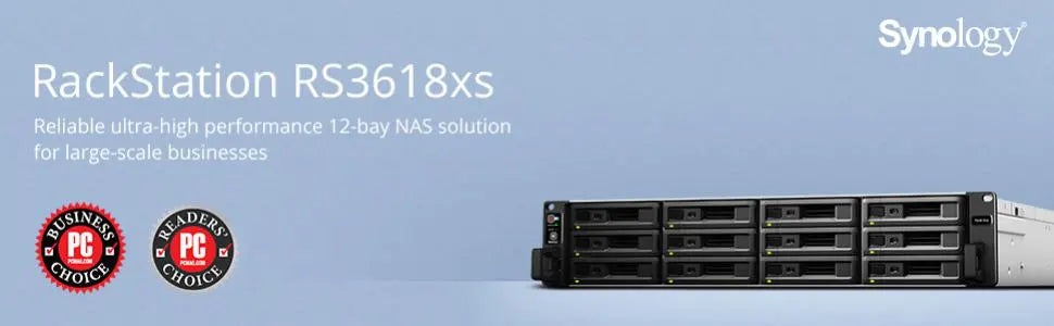 Synology RS3618xs 12 Bay NAS - NAS - Network Attached Storage - Image 7