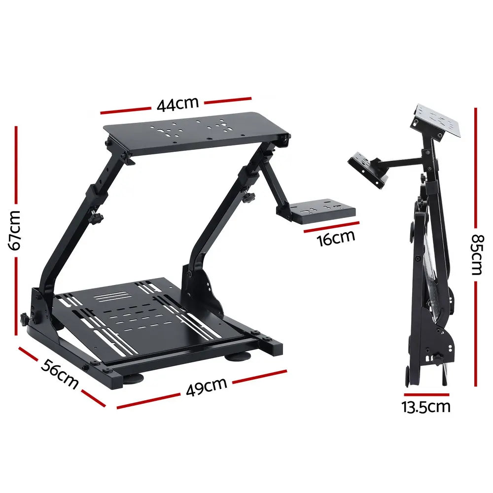 Artiss Racing Simulator Stand Foldable Racing Wheel Stand for Logitech G29 - Image 2