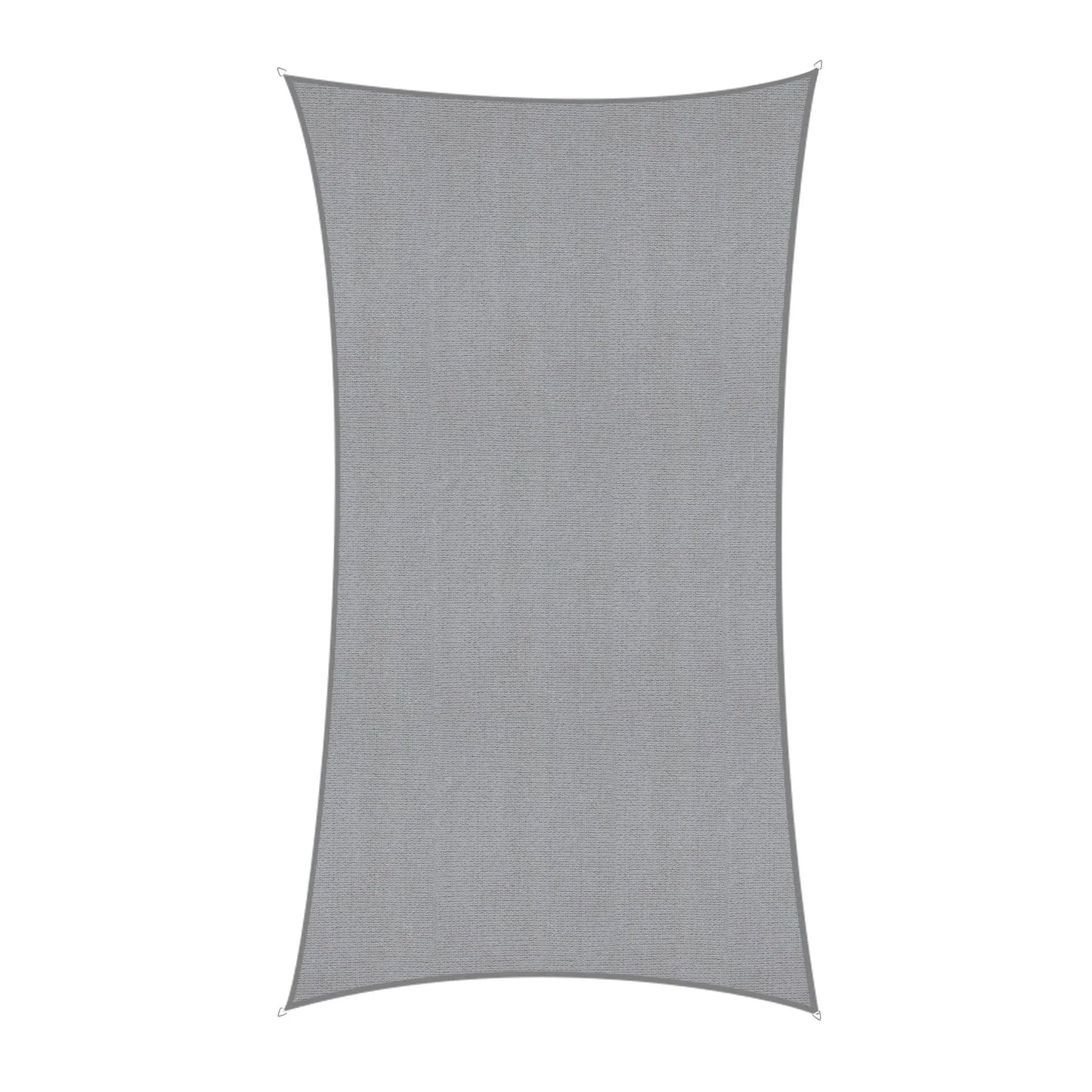 Instahut Sun Shade Sail Cloth 98% UV Block Outdoor Canopy Rectangle 2X5M Grey