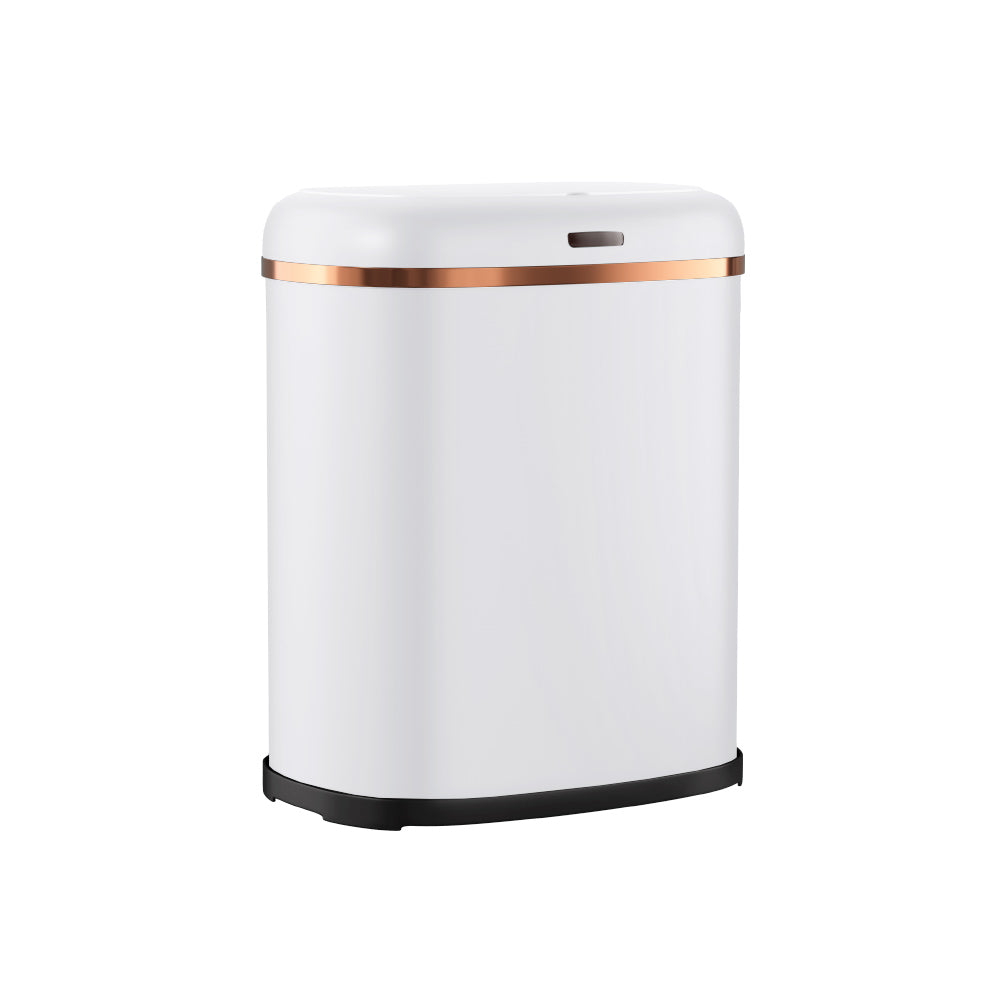 Devanti 38L Motion Sensor Bin Rubbish Automatic White - Image 3