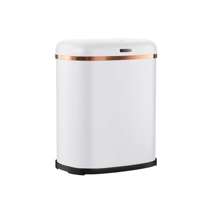 Devanti 38L Motion Sensor Bin Rubbish Automatic White - Image 3