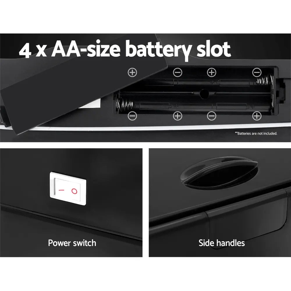 Devanti 45L Motion Sensor Bin Rubbish Automatic Black - Image 6