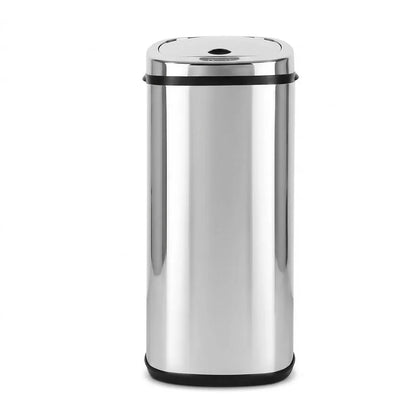 Devanti 50L Motion Sensor Bin Rubbish Automatic Silver - Image 4