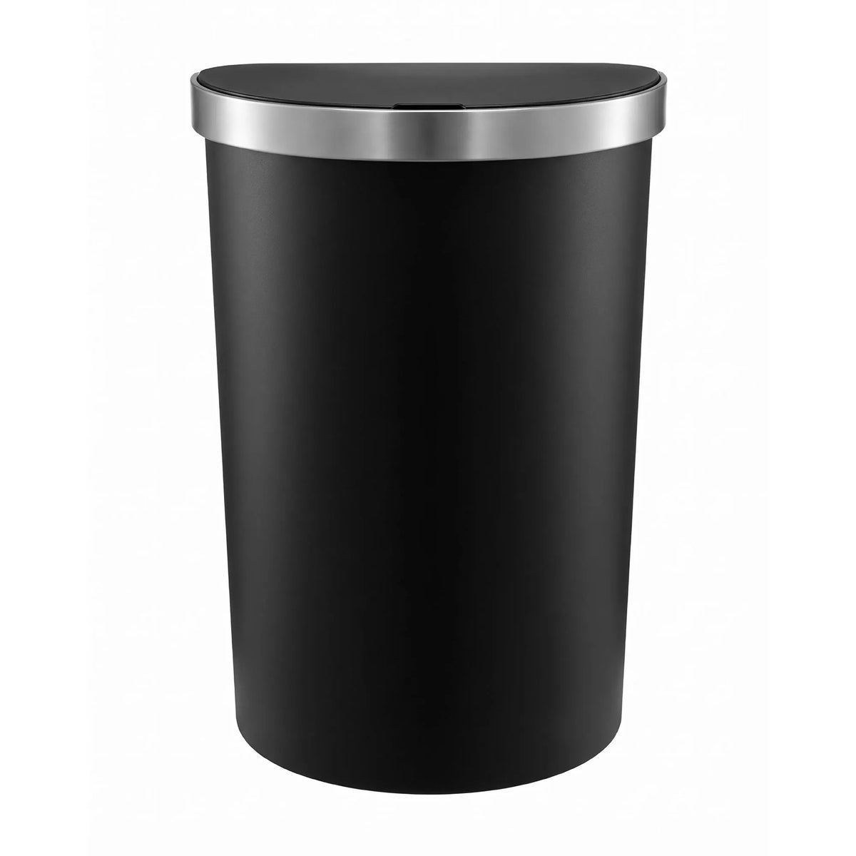 Devanti 50L Sensor Bin D-Shape Trash Can Kitchen Smart Rubbish Bin Black - Image 4