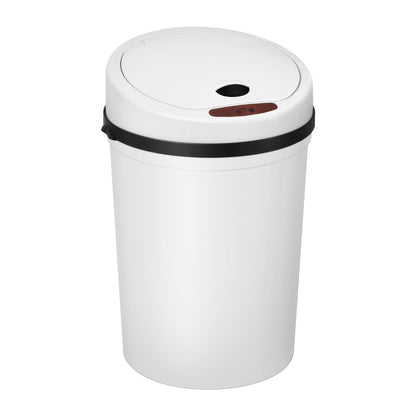 Devanti Sensor Bin Motion Rubbish Bins Kitchen Automatic Trash Can White 9L - Image 3