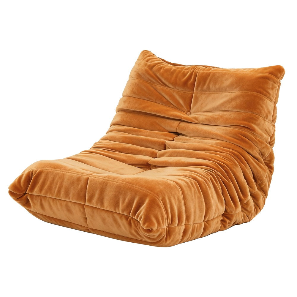 Artiss Lazy Sofa Accent Chair Floor Couch Leisure Lounge Foam Pouffe Recliner - Image 2