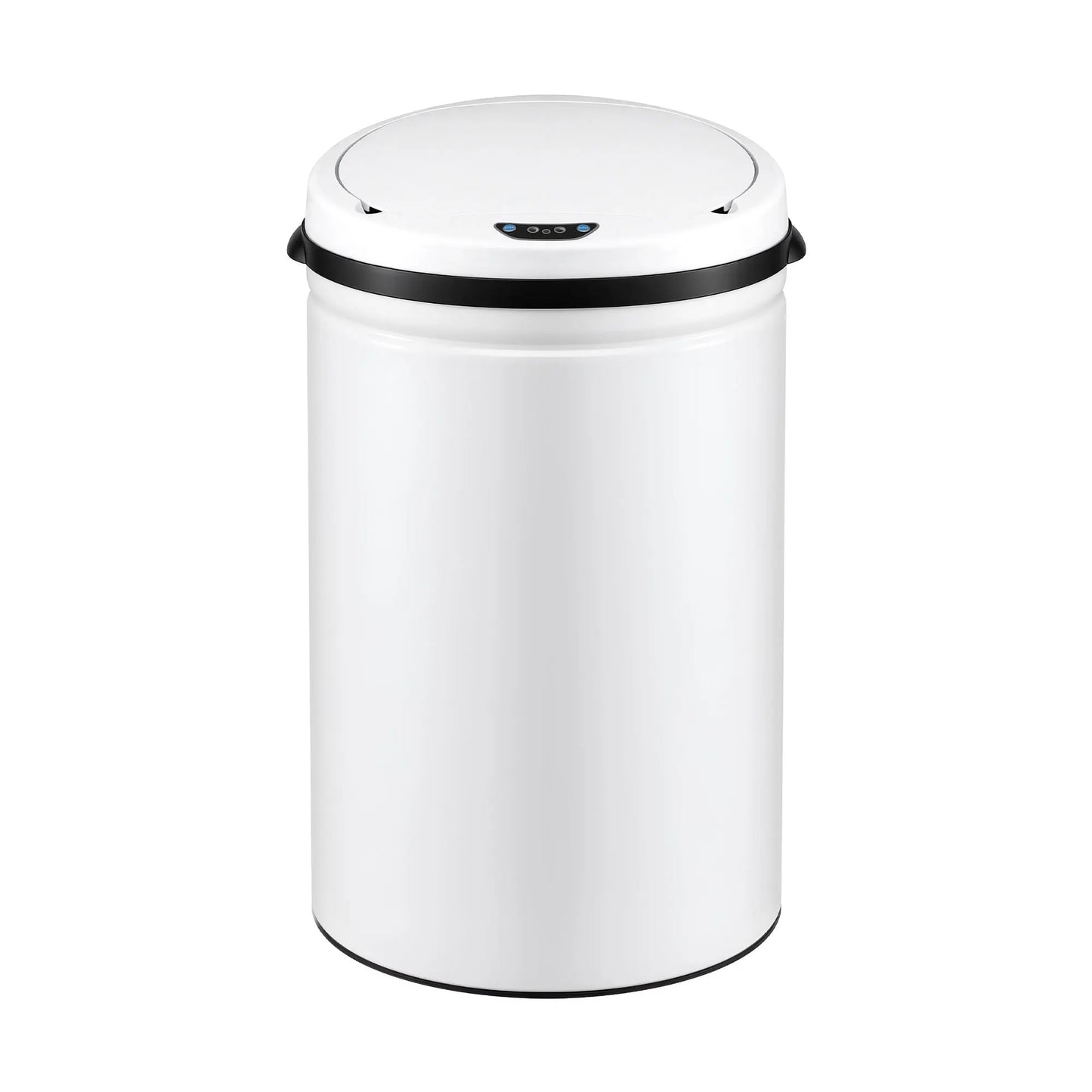 Devanti 30L Sensor Bin Automatic Touchless Trash Can Garbage Rubbish White - Image 3