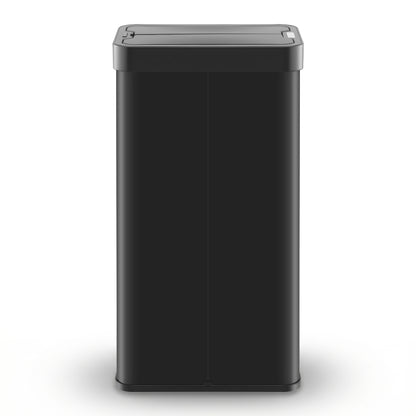 Devanti Rubbish Bin 70L Automatic Sensor Kitchen Bin, Slim Smart Garbage Can Touchless Rectangular with Liner Holder, Fully Closed Lid for Bedroom, Bathroom, Living Room, Black - Image 3