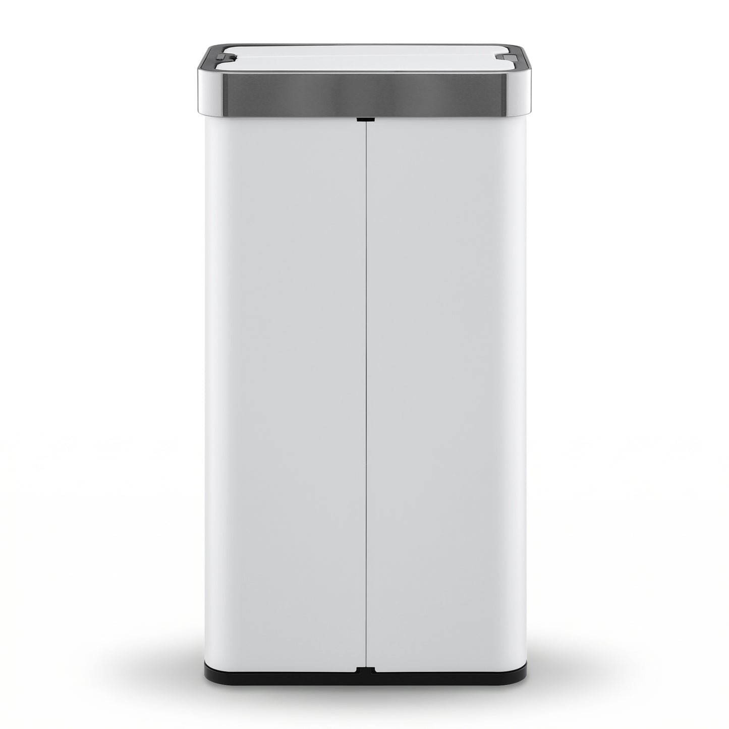 Devanti Rubbish Bin 70L Automatic Sensor Kitchen Bin, Slim Smart Garbage Can Touchless Rectangular with Liner Holder, Fully Closed Lid for Bedroom, Bathroom, Living Room, White - Image 3