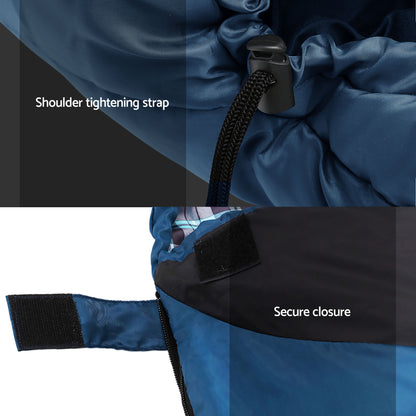 Weisshorn Sleeping Bag Set of 2 Single Thermal Camping Hiking Tent 0℃ - Image 8