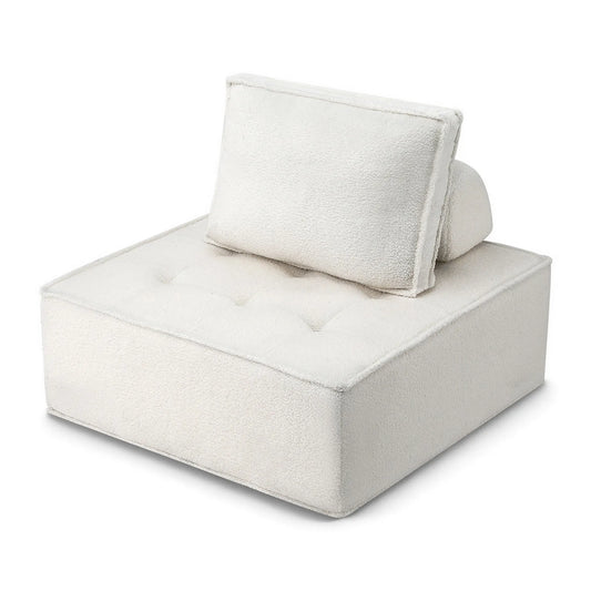 Artiss Floor Sofa Lounge Chair with Pillow - Image 7