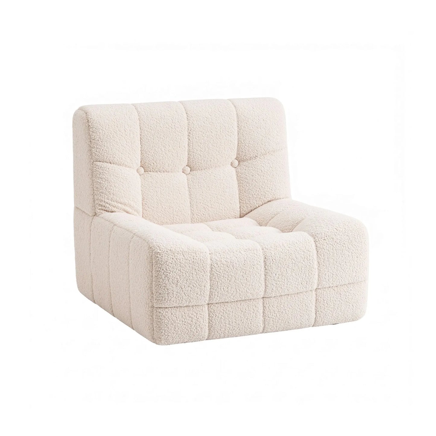 Artiss Set of 3 Sofa Modular Boneless Couches No Assembly White - Image 2