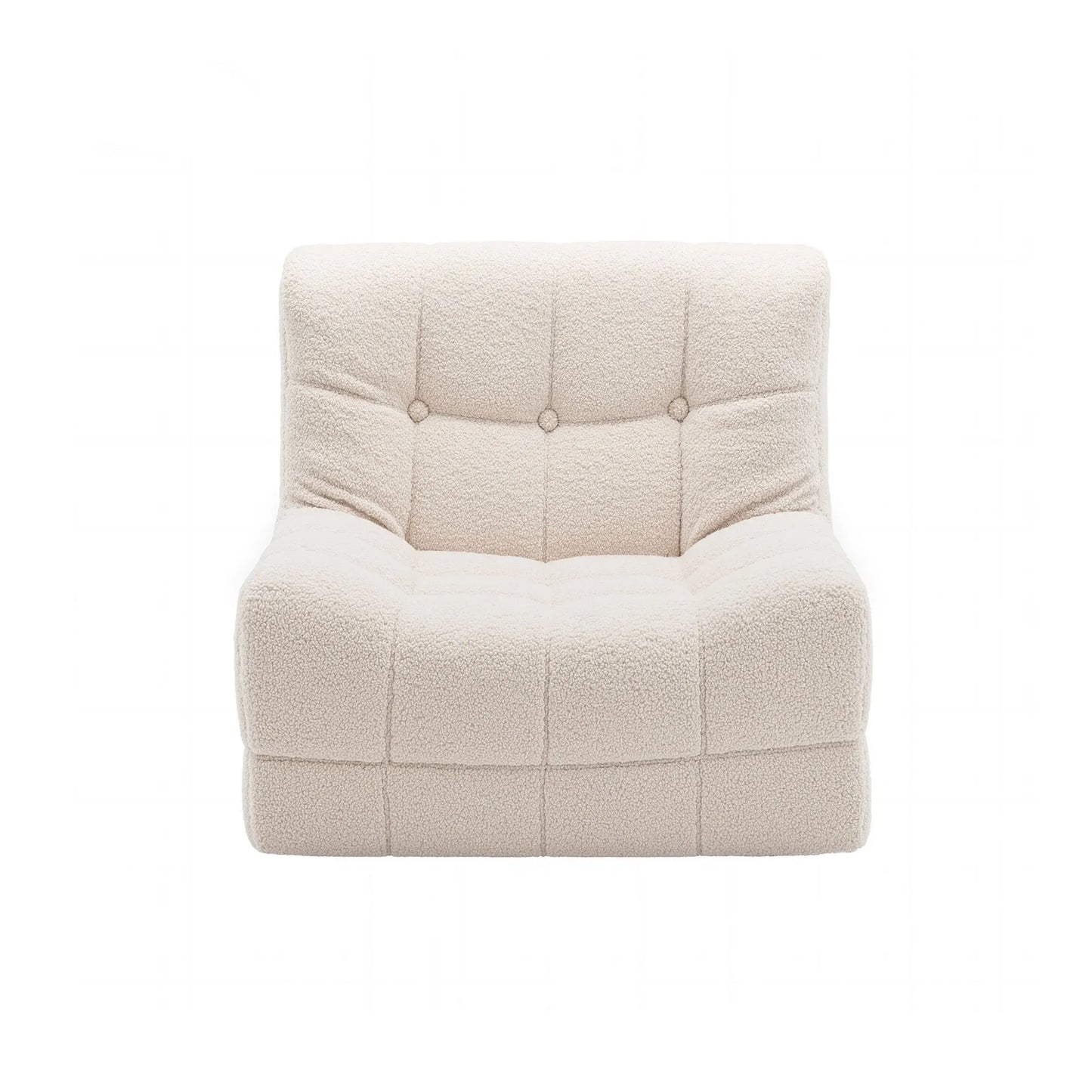 Artiss Set of 3 Sofa Modular Boneless Couches No Assembly White - Image 4