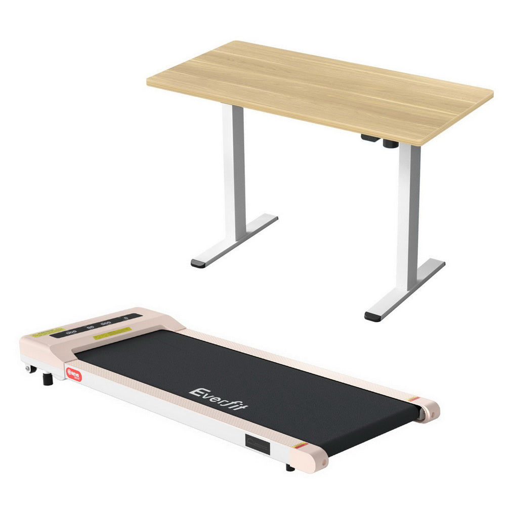 Artiss Electric Treadmill with 140cm Automatic Standing Desk Walking Pad 360mm - Image 2