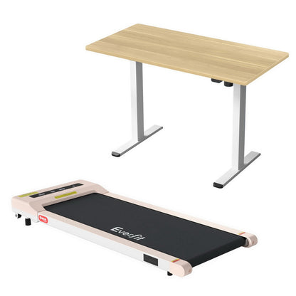 Artiss Electric Treadmill with 140cm Automatic Standing Desk Walking Pad 360mm - Image 2