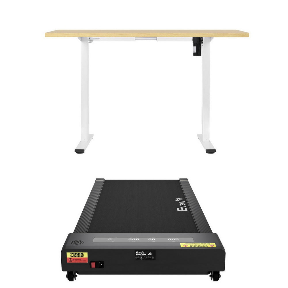 Artiss Electric Treadmill with 140cm Automatic Standing Desk Walking Pad 400mm - Image 3