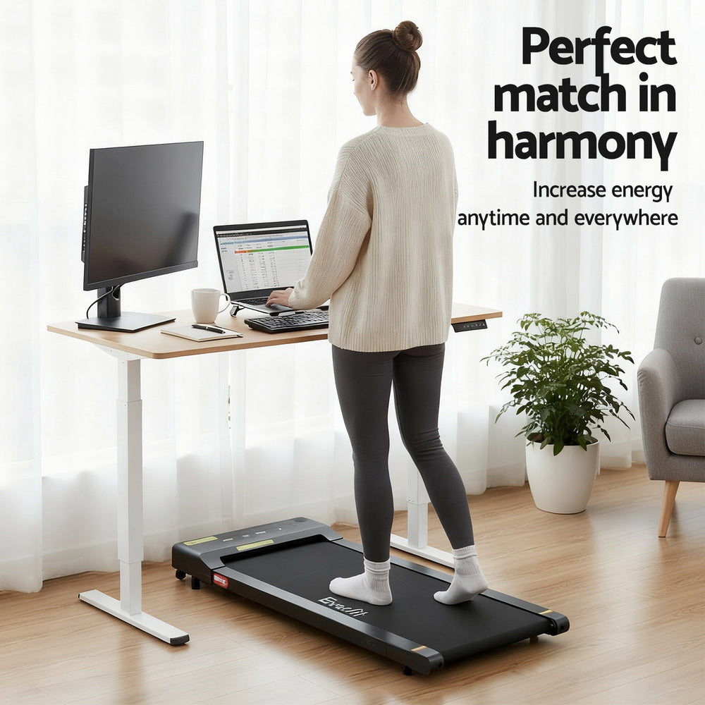 Artiss Electric Treadmill with 140cm Automatic Standing Desk Walking Pad 400mm - Image 4
