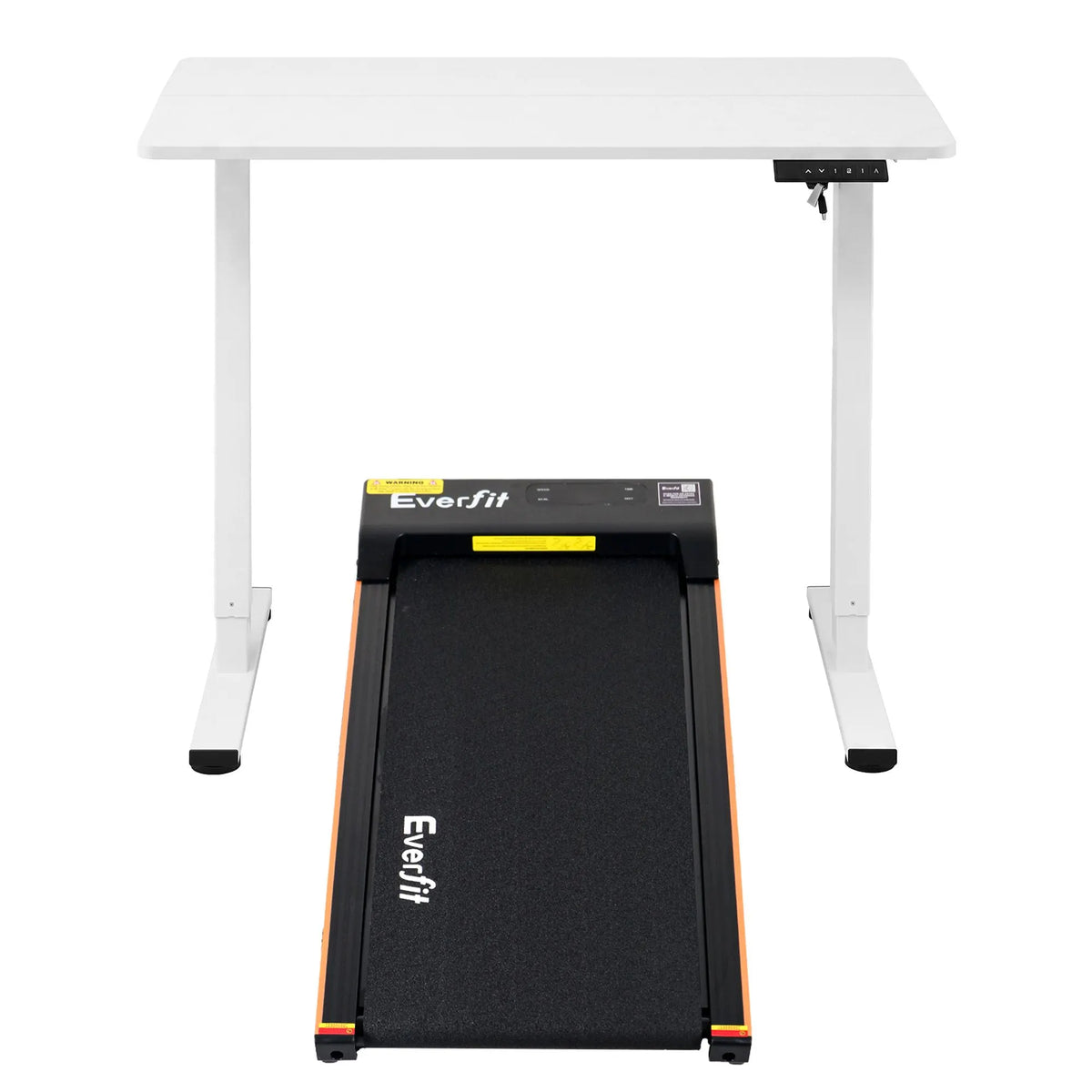 Artiss 100cm Standing Desk Treadmill Motorised Home Office White - Image 4