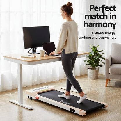 Artiss Electric Treadmill with 120cm Automatic Standing Desk Walking Pad 360mm - Image 4