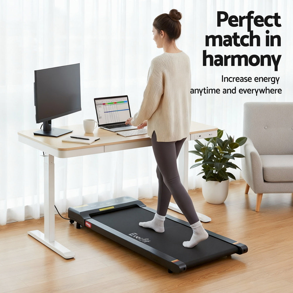 Artiss Electric Treadmill with 120cm Automatic Standing Desk Walking Pad 400mm - Image 4