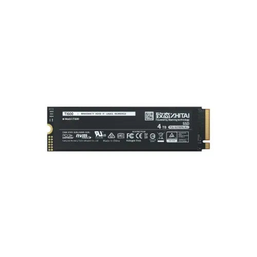 YMTC ZhiTai Ti600 SSD 1TB M.2 2280 YMTC QLC 3D NAND Flash PCIeTM Gen4 x4 NVMeTM 2.0 R/W 7,000MB/s...