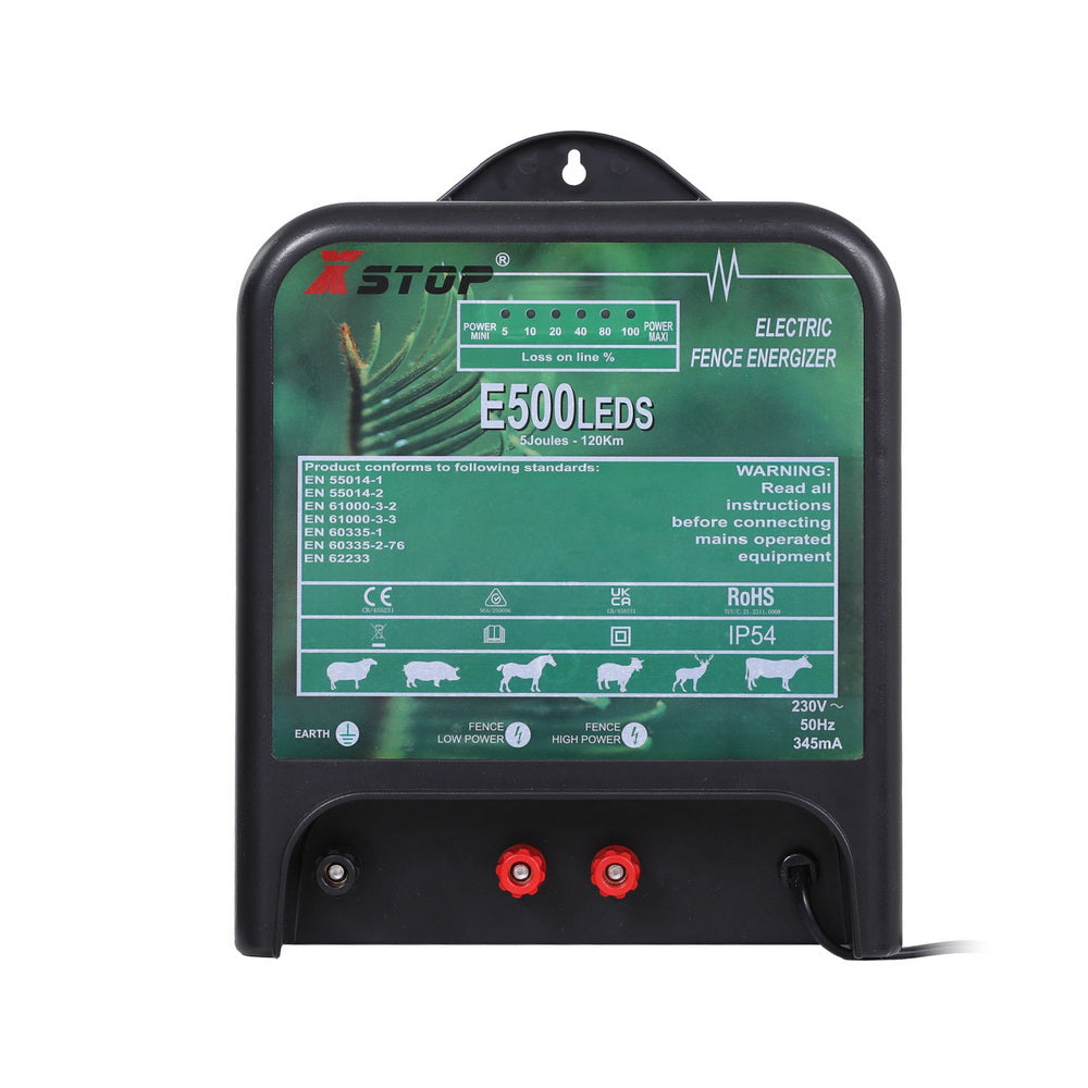 XSTOP Electric Fence Energiser 5J 220-240V 120km - Image 3