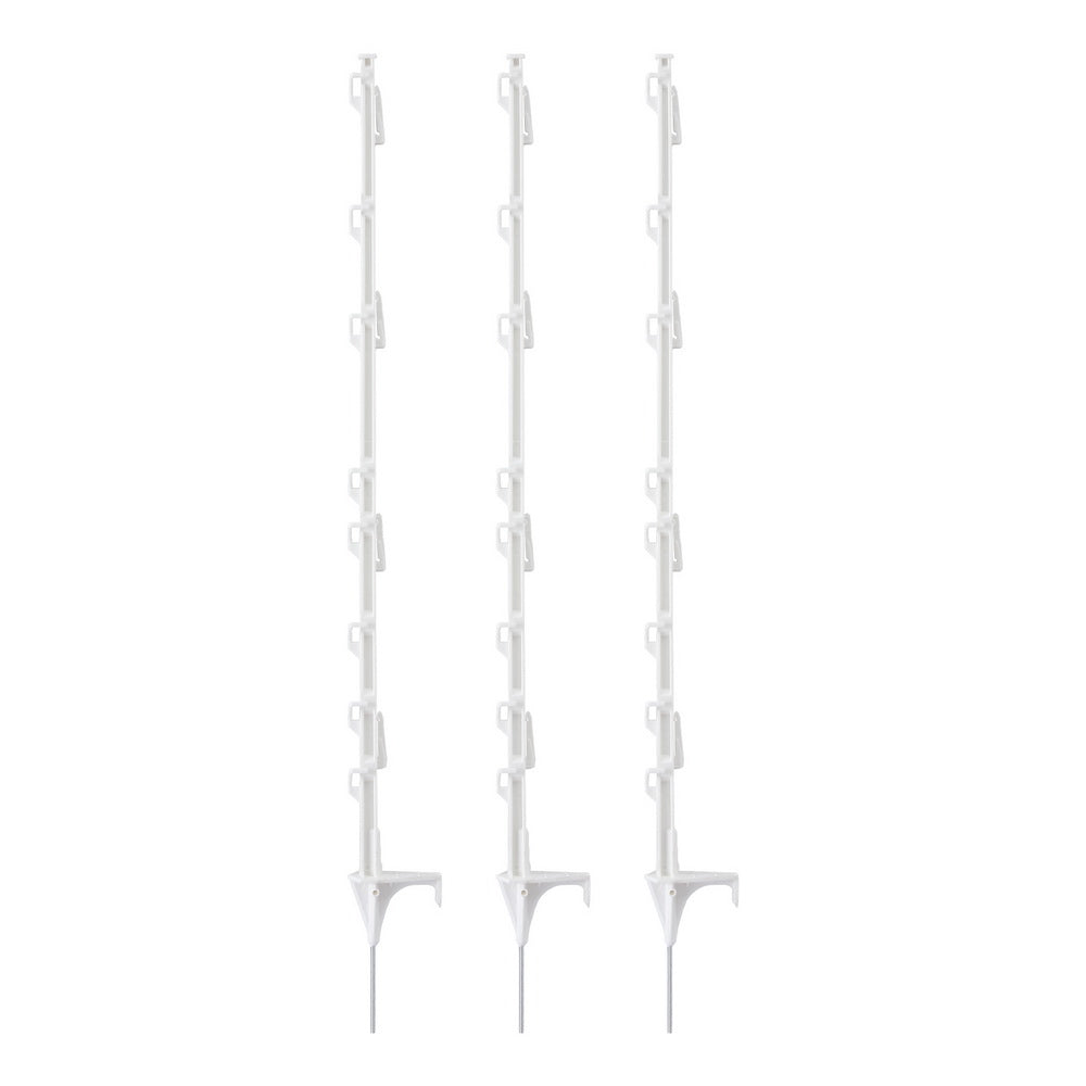 Giantz Electric Fence Posts 20pcs Electric Fence Poly White - Image 3