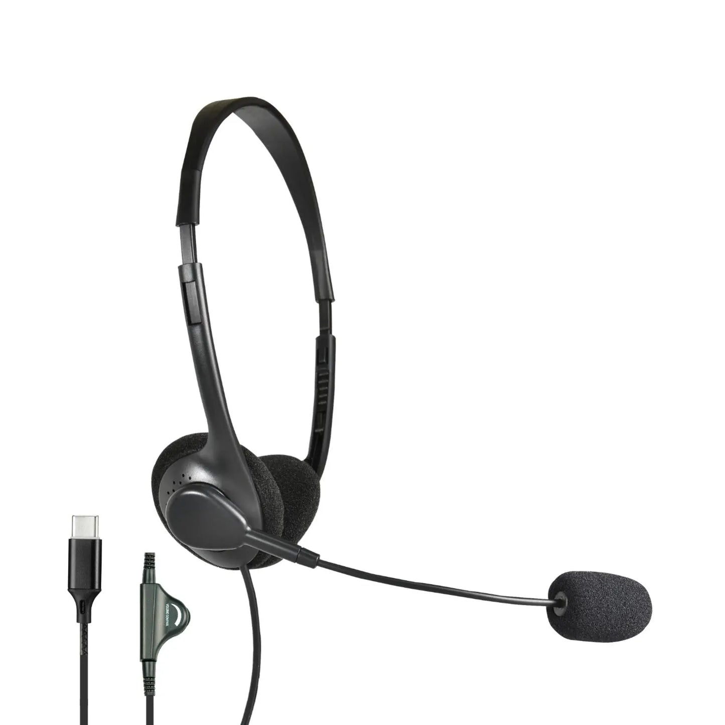 Shintaro USB-C Light Weight Headset /Mic - Headphones