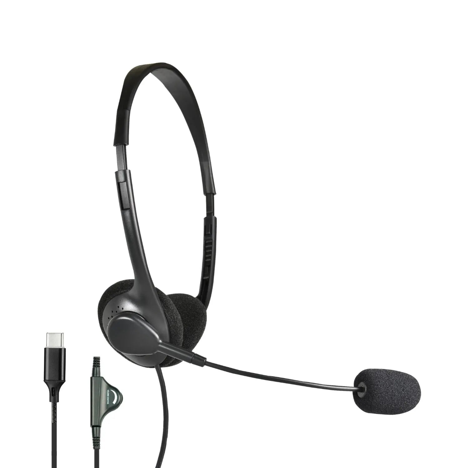 Shintaro USB-C Light Weight Headset /Mic - Headphones