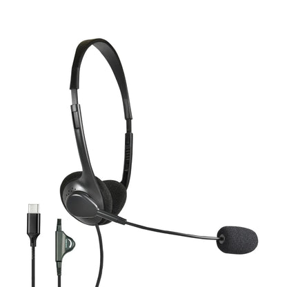 Shintaro USB-C Light Weight Headset /Mic - Headphones