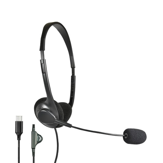 Shintaro USB-C Light Weight Headset /Mic - Headphones