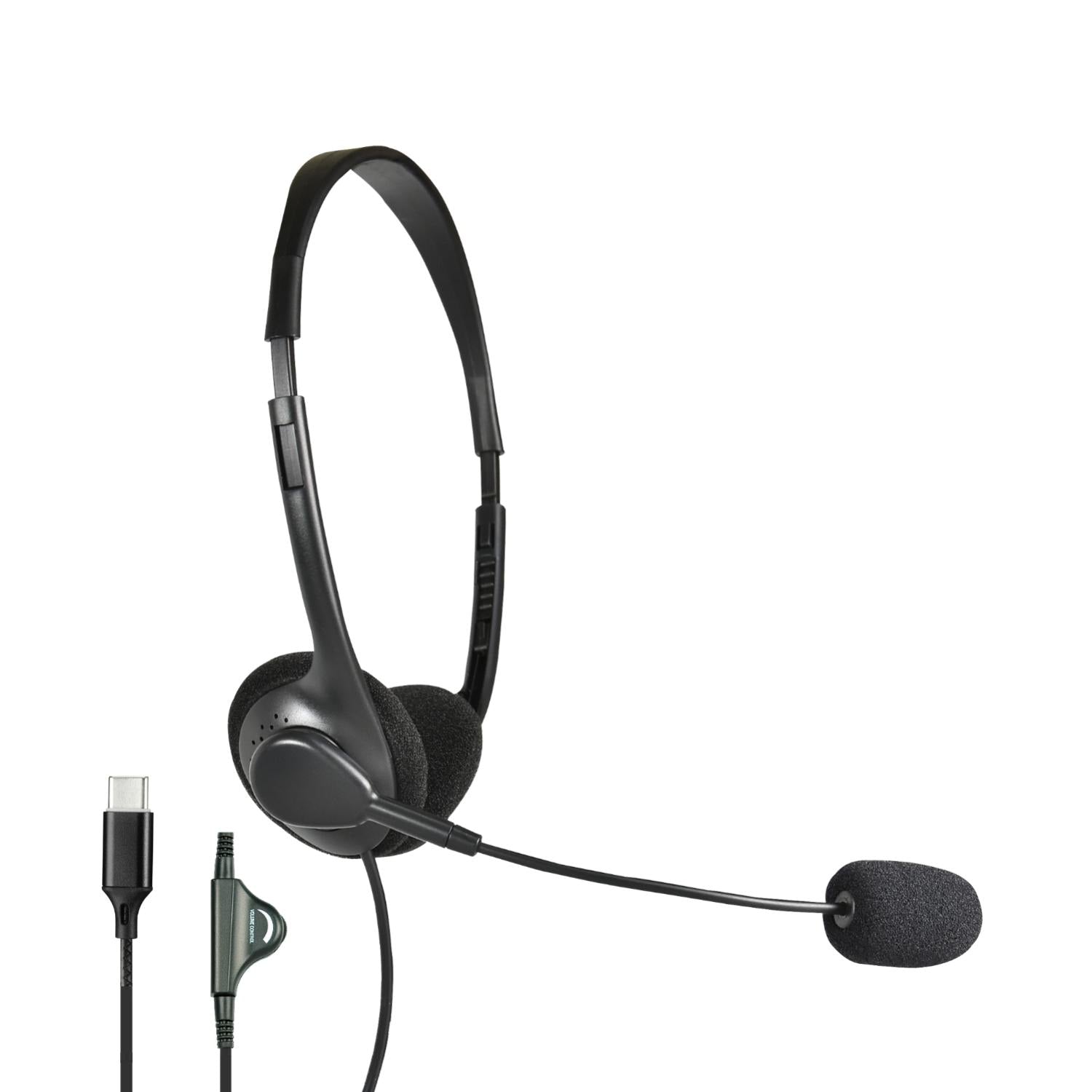 Shintaro USB-C Light Weight Headset /Mic - Headphones