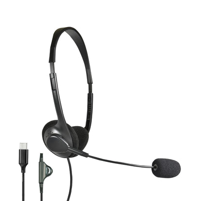 Shintaro USB-C Light Weight Headset /Mic - Headphones