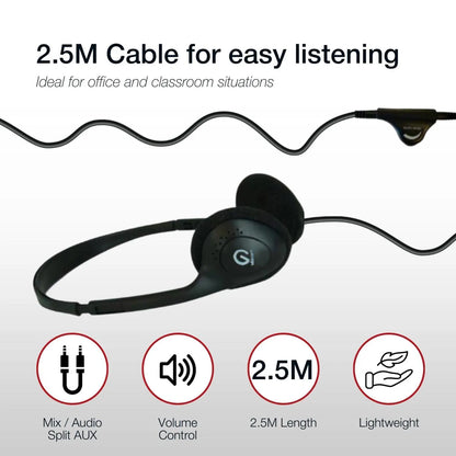 Shintaro Light Weight Headset w/ Mic - Headphones - Image 6