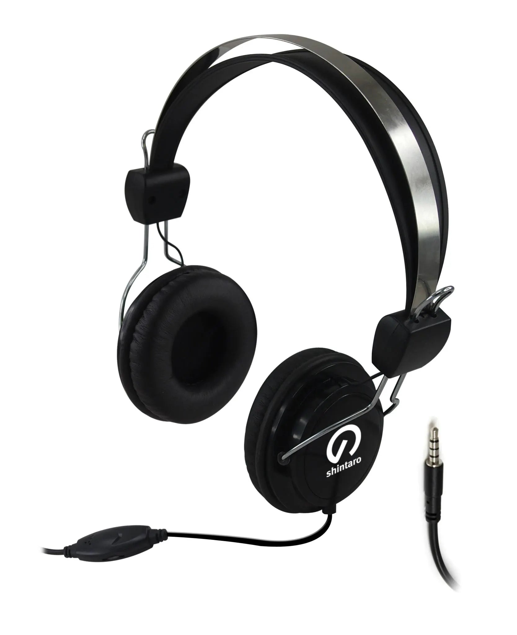Shintaro 3.5mm Aux Headset w/ Inline Mic - Headphones