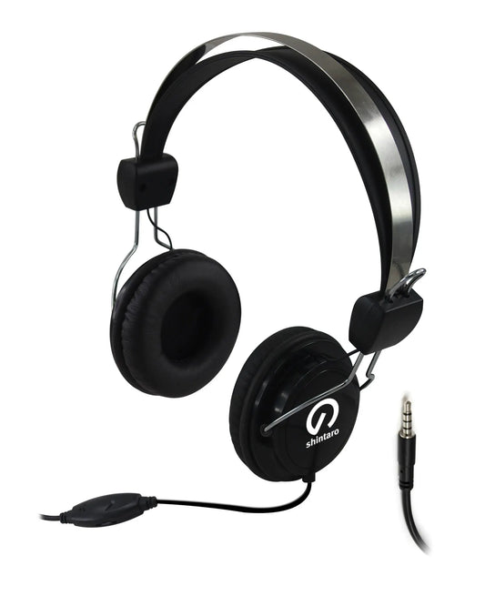 Shintaro 3.5mm Aux Headset w/ Inline Mic - Headphones