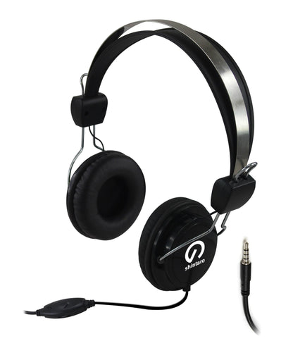 Shintaro 3.5mm Aux Headset w/ Inline Mic - Headphones