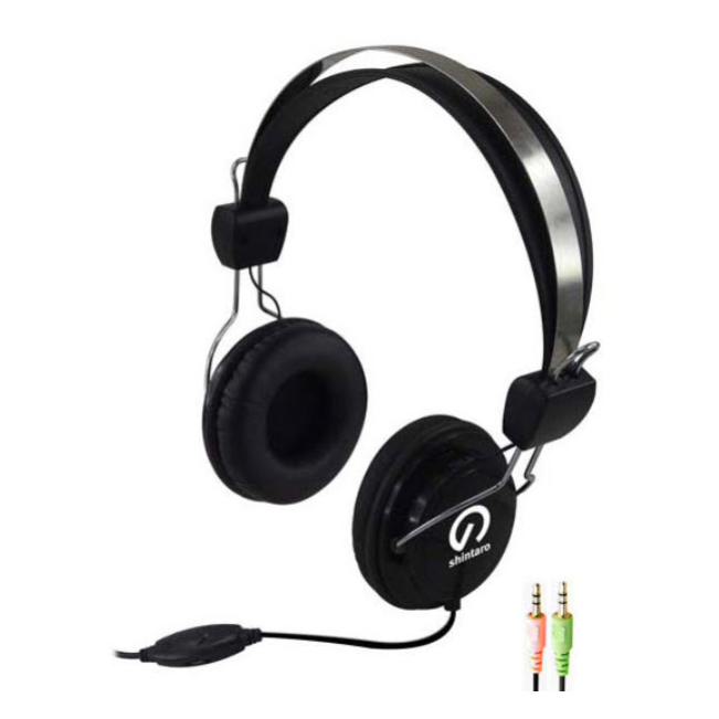 Shintaro Stereo Headset with Inline Mic - Headphones