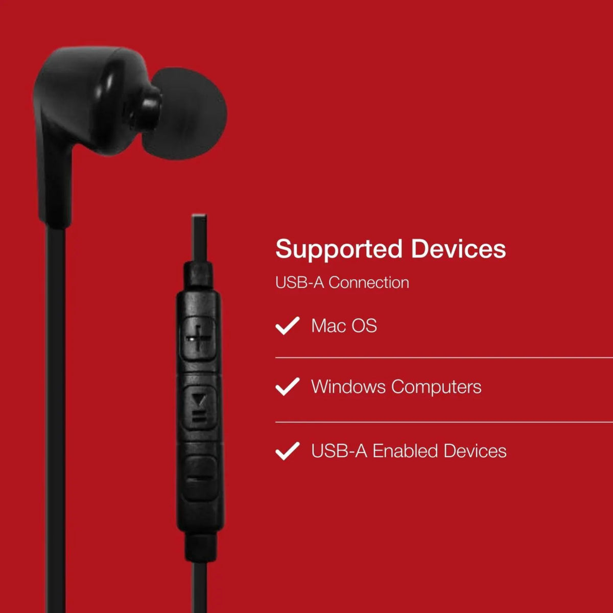 Shintaro AUX Earphones with inline Mic - Headphones - Image 3