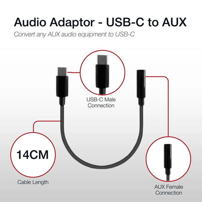 Shintaro Audio Adaptor - USB-C to AUX - Headphones - Image 4