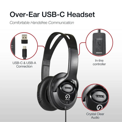 Shintaro Over-Ear USB-C Headset - Headphones - Image 2