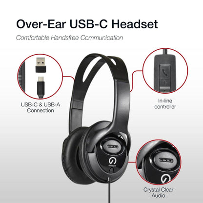 Shintaro Over-Ear USB-C Headset - Headphones - Image 2