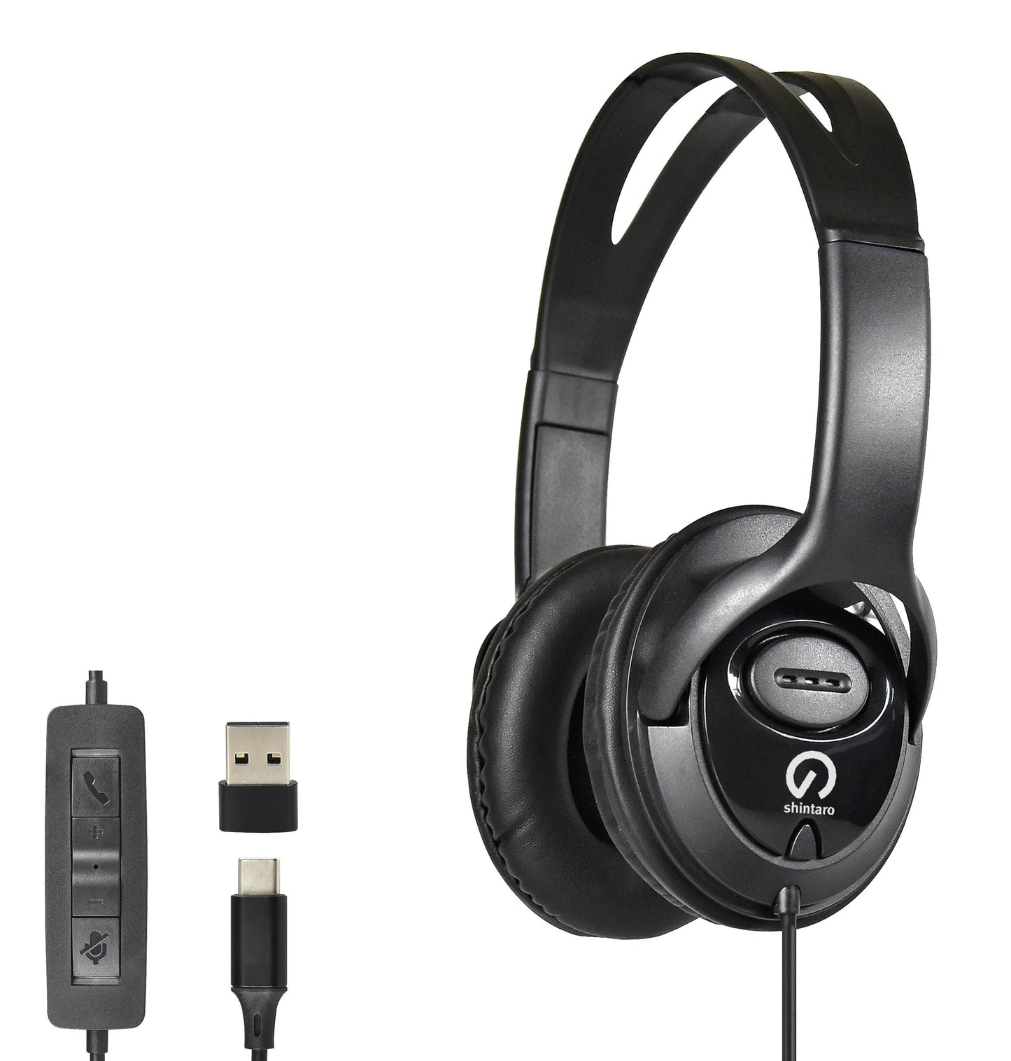 Shintaro Over-Ear USB-C Headset - Headphones
