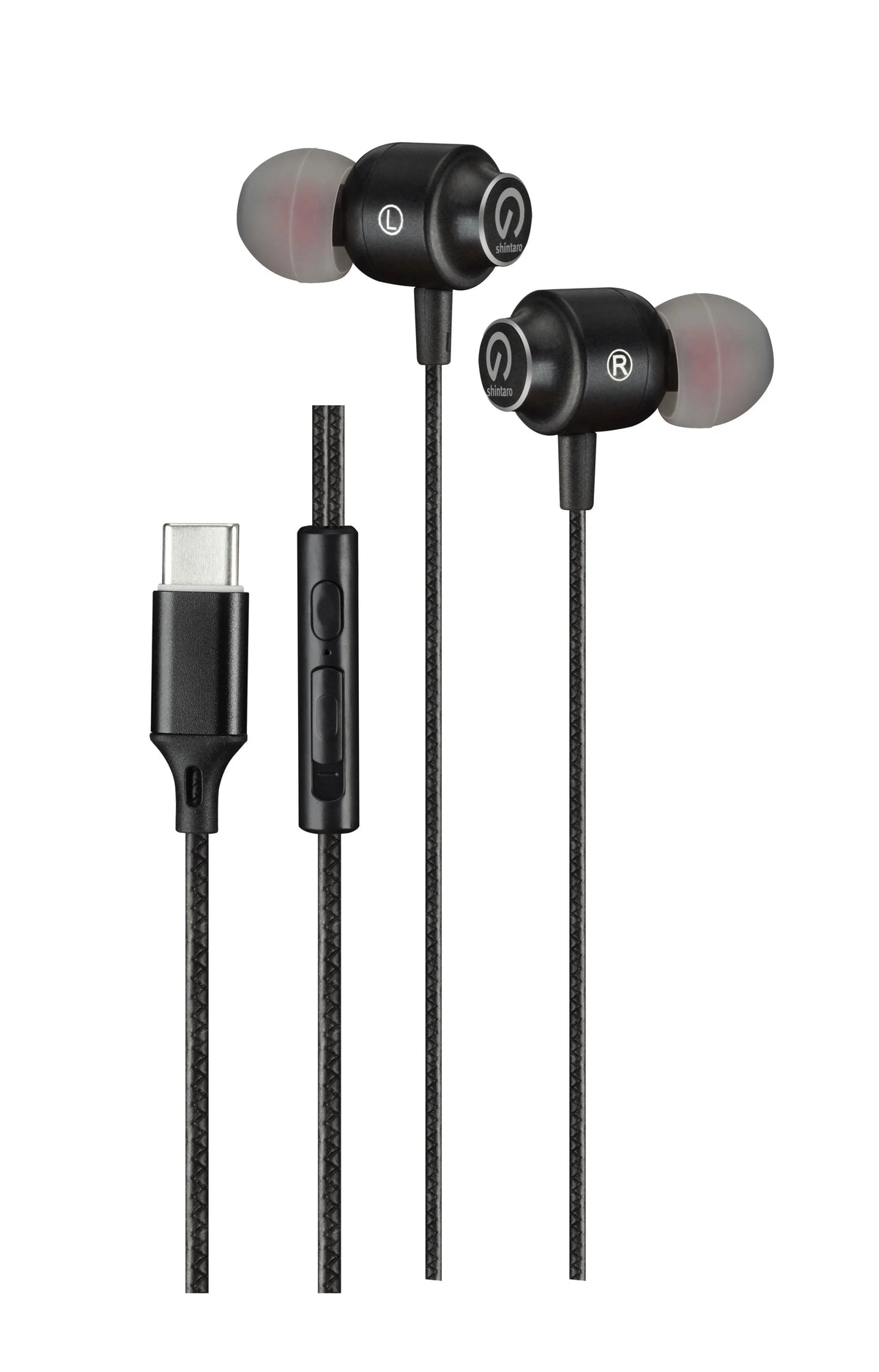 Shintaro USB-C Corded Earphones - Headphones